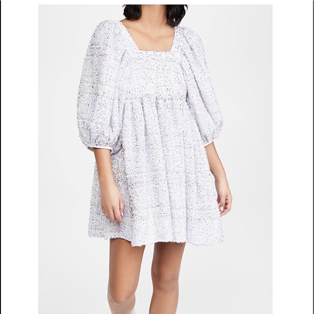 Sister Jane Triffle Tweed Dress Lilac S